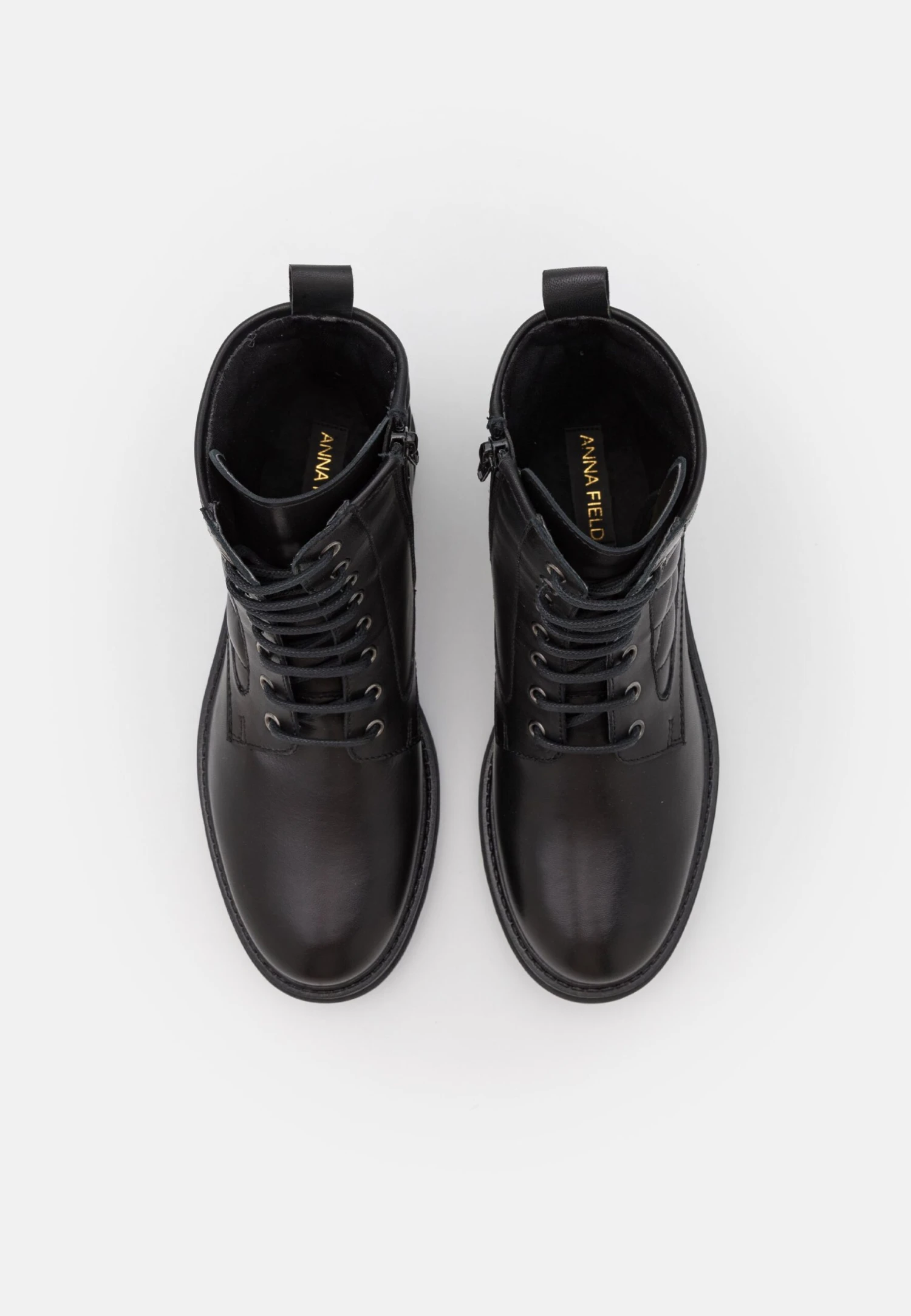 Anna Field Leather - Lace-Up Ankle Boots - Black 6 Anna Field Leather - Lace-Up Ankle Boots - Black - Image 6