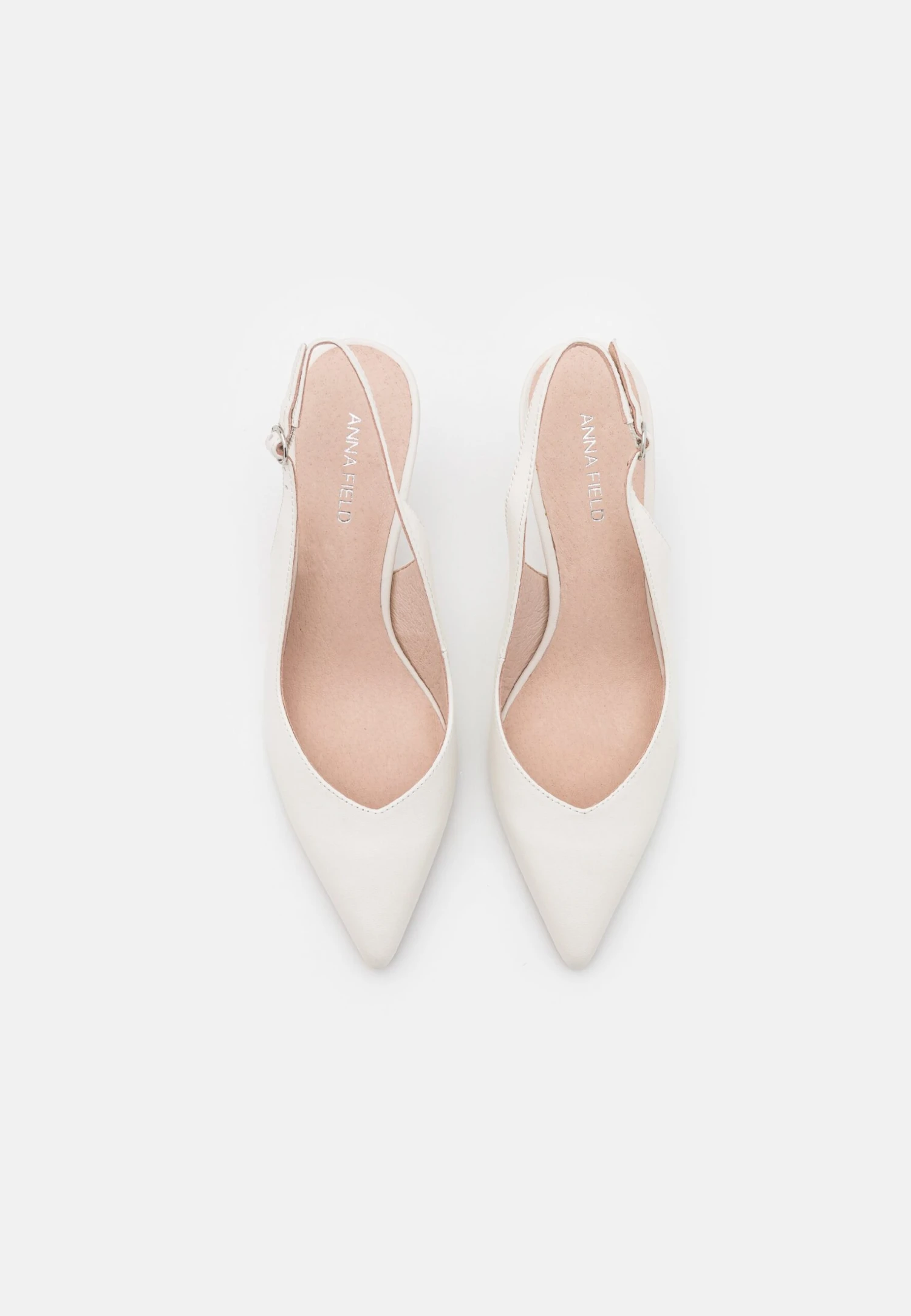 Anna Field Leather - Classic Heels - White 6 Anna Field Leather - Classic Heels - White - Image 6