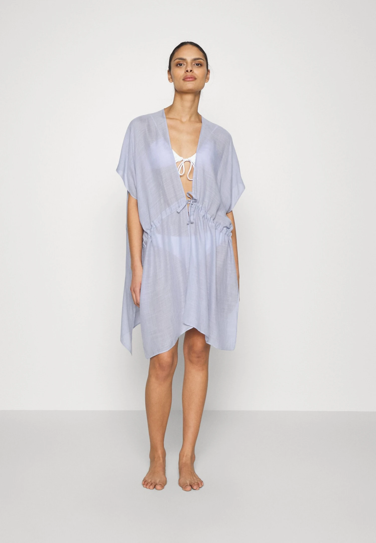 Anna Field Printed Short Kimono / 606 - Khaki_003 - Off-White - Beach Accessory - 502 - Blue 1 Anna Field Printed Short Kimono / 606 - Khaki_003 - Off-White - Beach Accessory - 502 - Blue