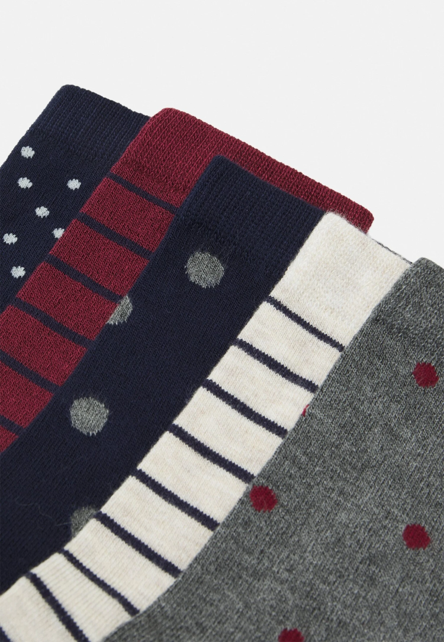 Anna Field 5 Pack - Socks - Dark Blue/Dark Red 2 Anna Field 5 Pack - Socks - Dark Blue/Dark Red - Image 2