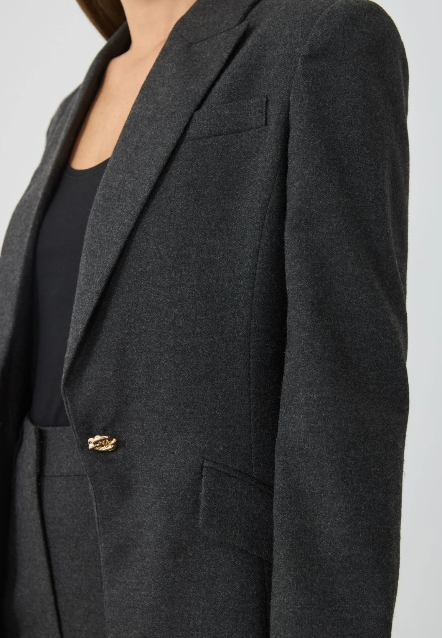 Anna Field Blazer - Grey 5 Anna Field Blazer - Grey - Image 5