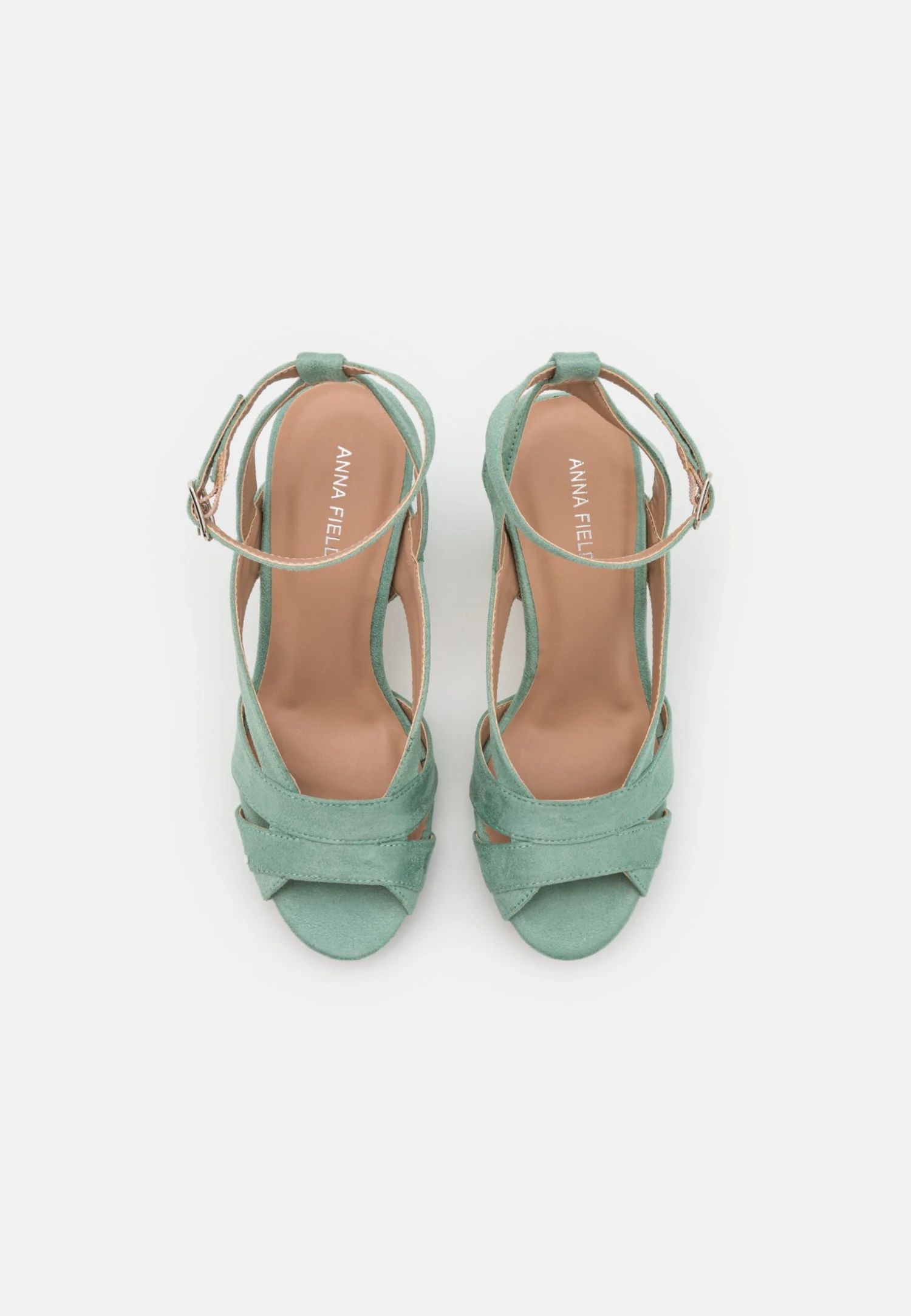 Anna Field Platform Sandals - Mint 6 Anna Field Platform Sandals - Mint - Image 6