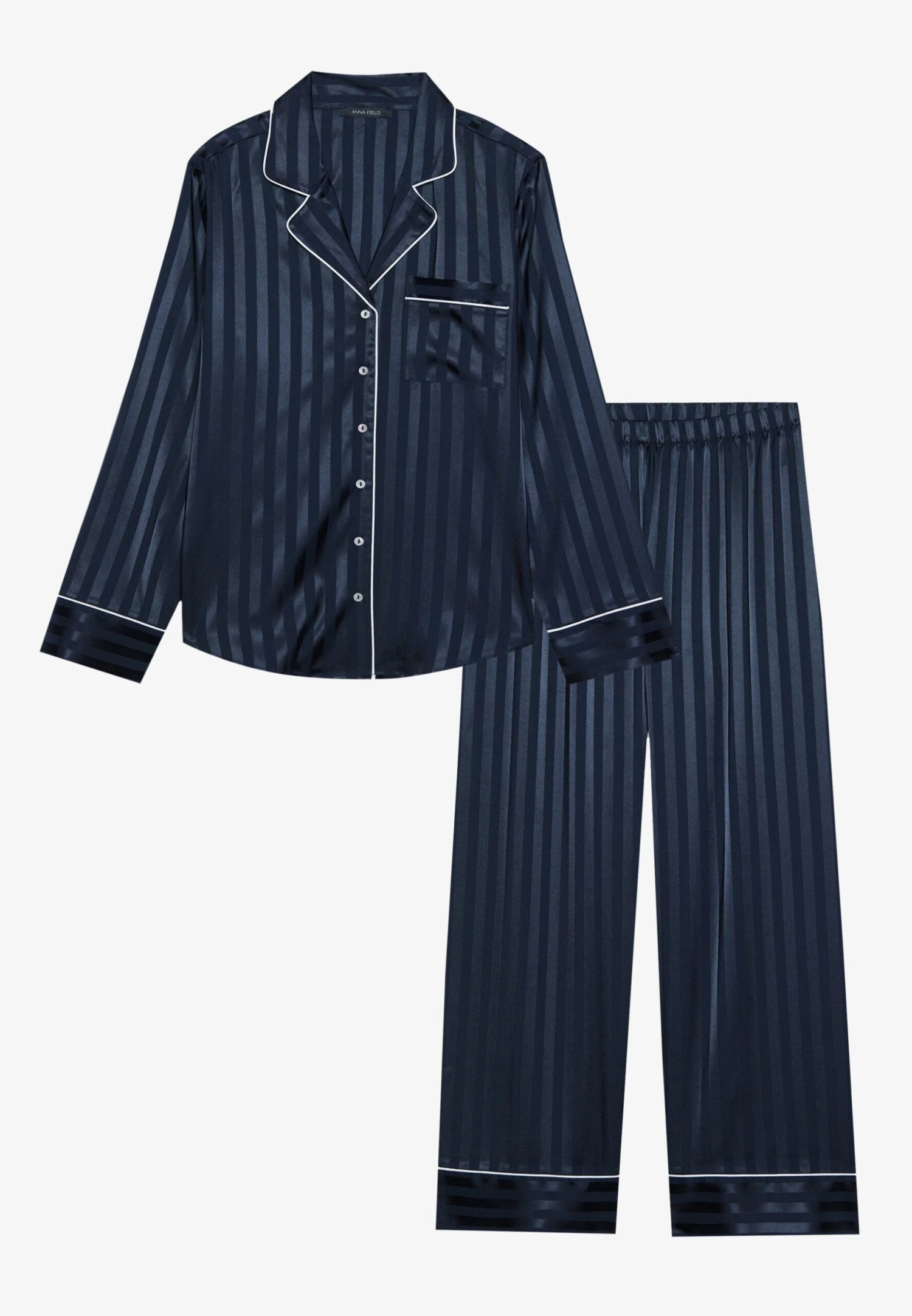 Anna Field SET - Pyjamas - Dark Blue 4 Anna Field SET - Pyjamas - Dark Blue - Image 4