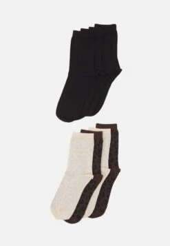 Anna Field 8 PACK - Socks - Grey/black -Fashion bda8709aa38b4cacbf9790cb549dac53