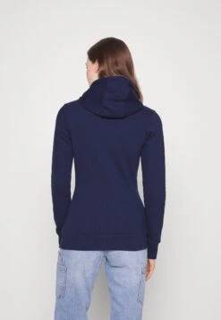 Zip-Up Sweatshirt -Dark Blue -Fashion be3a6d84b0cb41de9b05c10137804822