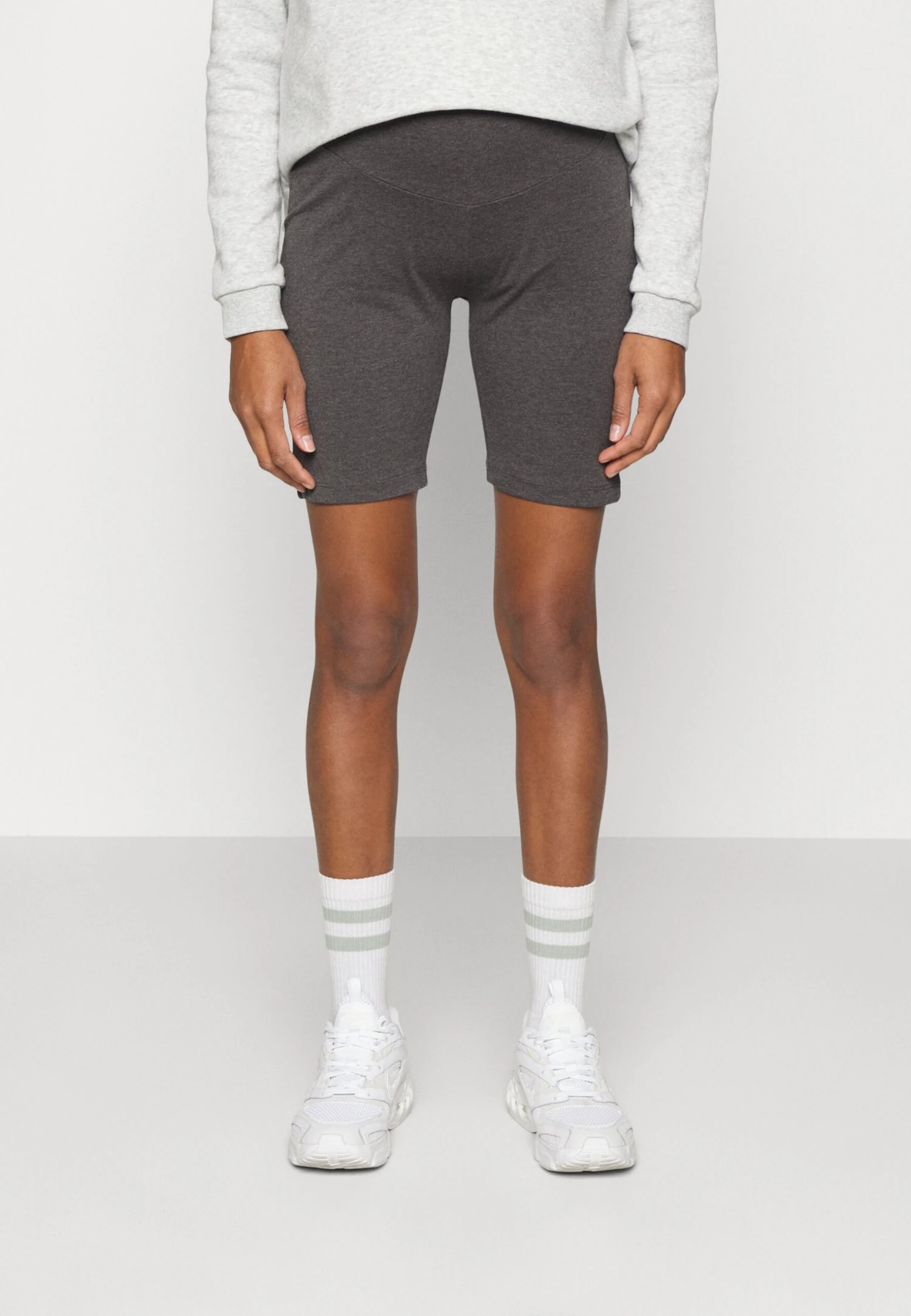 2 Pack - Leggings - Trousers - Black/ Mottled Dark Grey 4 2 Pack - Leggings - Trousers - Black/ Mottled Dark Grey - Image 4