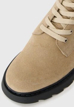 LEATHER - Lace-up Ankle Boots - Beige 12 LEATHER - Lace-up Ankle Boots - Beige -Fashion c08875eda37f4e99bd4a4e2f7e7ea532