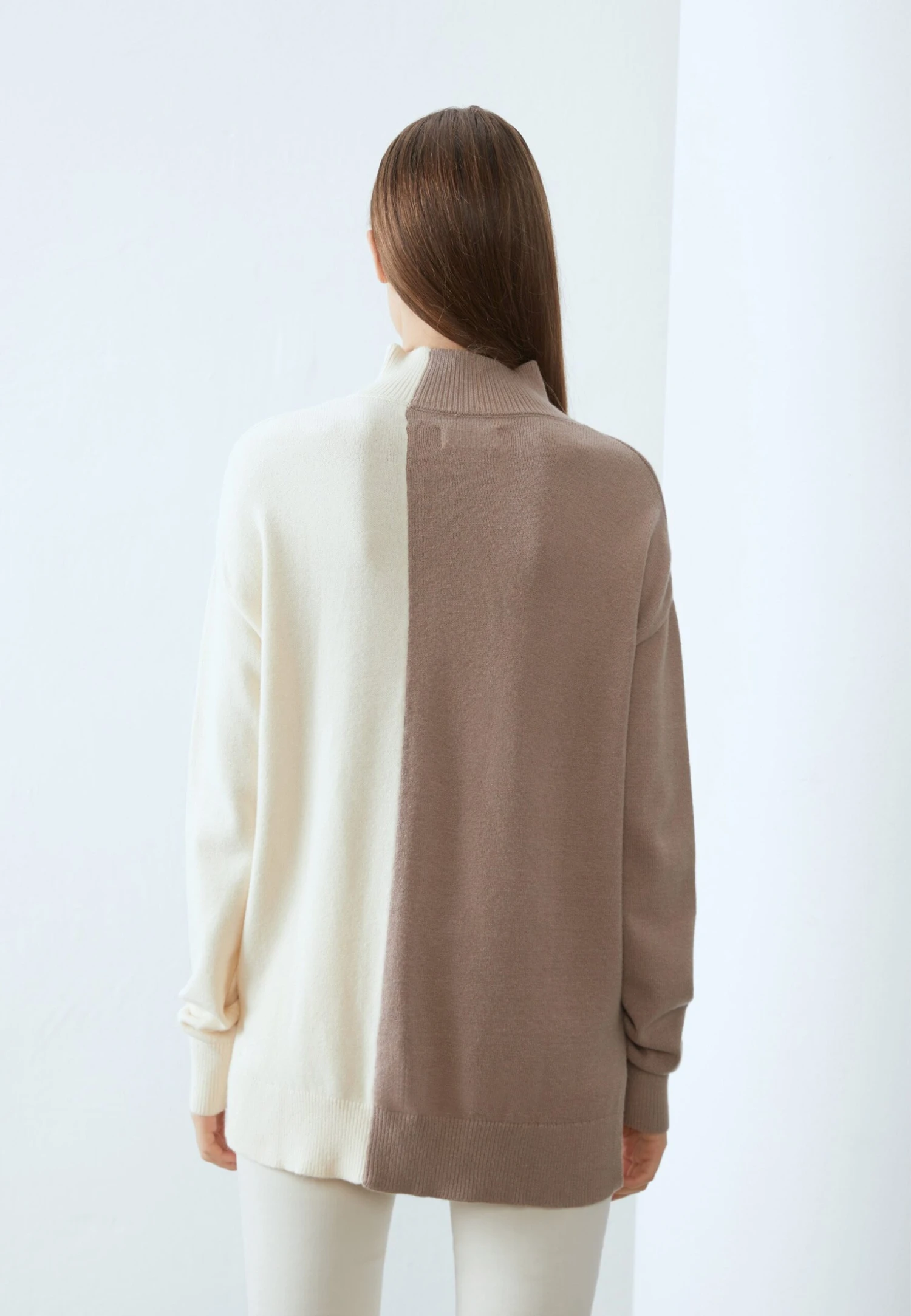 Anna Field Jumper - Off-white/taupe 3 Anna Field Jumper - Off-white/taupe - Image 3