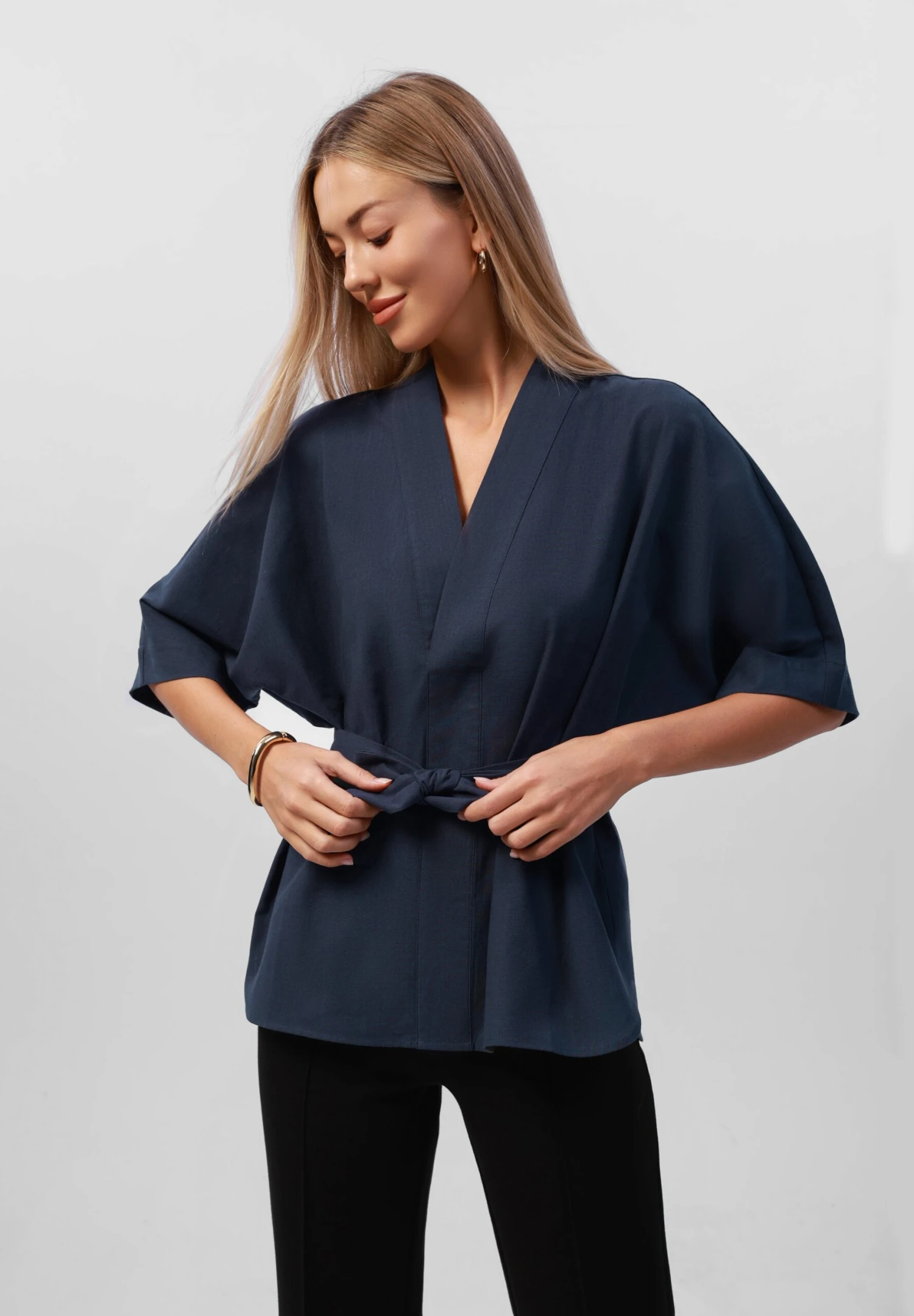 Anna Field Blouse - Navy 1 Anna Field Blouse - Navy