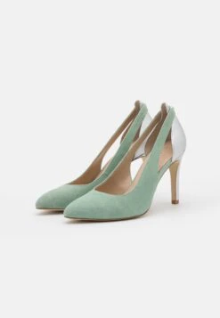 Anna Field Leather - High Heels - Mint/Silver 8 Anna Field Leather - High Heels - Mint/Silver -Fashion c21d6116f57b4d44937b35fb3b0cbf4f