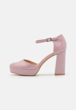 Anna Field Platform Heels - Light Pink