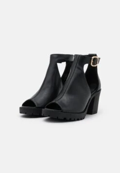 Anna Field Ankle Cuff Sandals - Black -Fashion c24454183d2148baaca9ac015a9d85d0