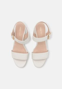 Anna Field Leather - Sandals - White 11 Anna Field Leather - Sandals - White -Fashion c450e862121440238004c1c4b83aadcd