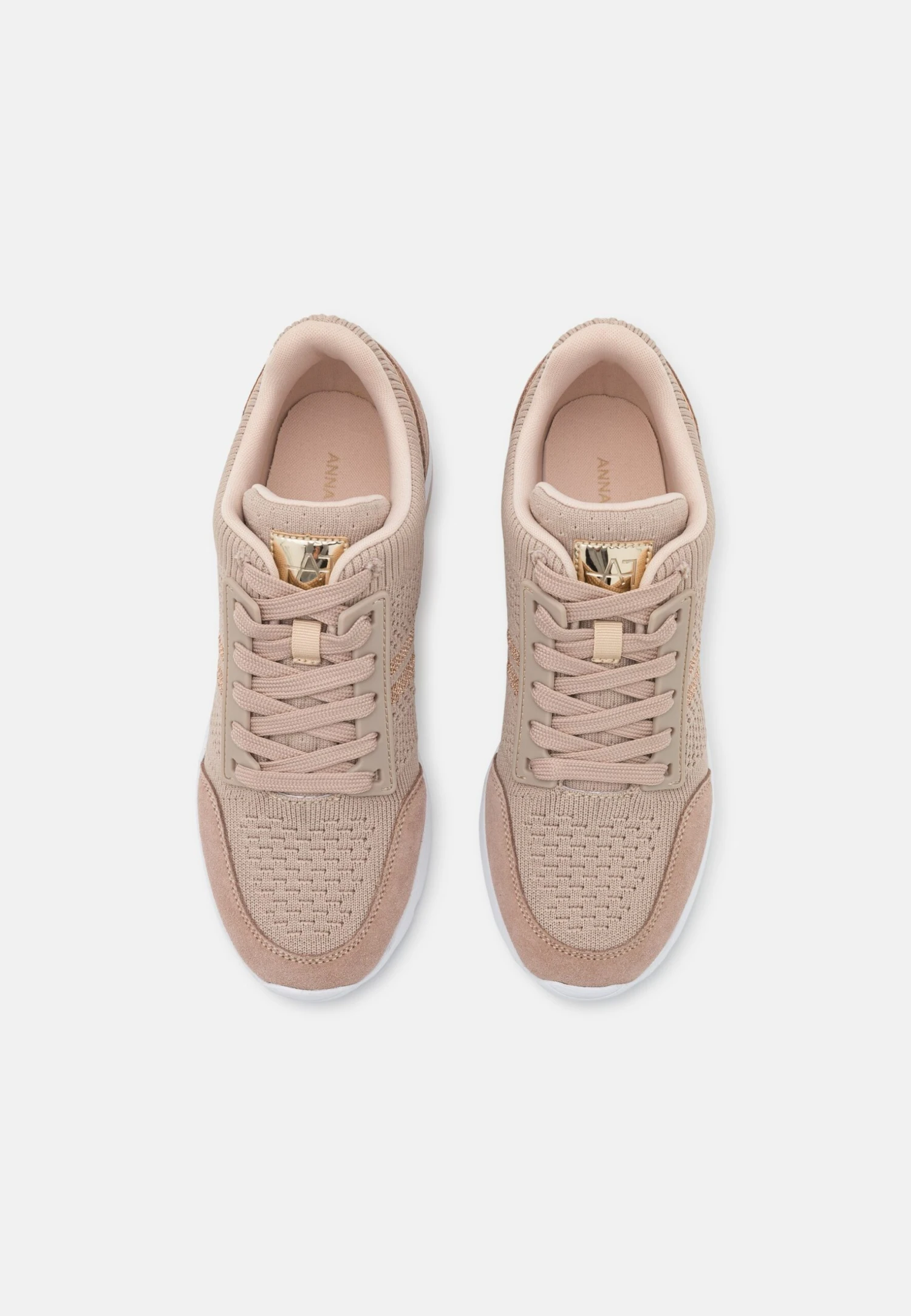 Anna Field Leather Mix - Trainers - Beige 6 Anna Field Leather Mix - Trainers - Beige - Image 6