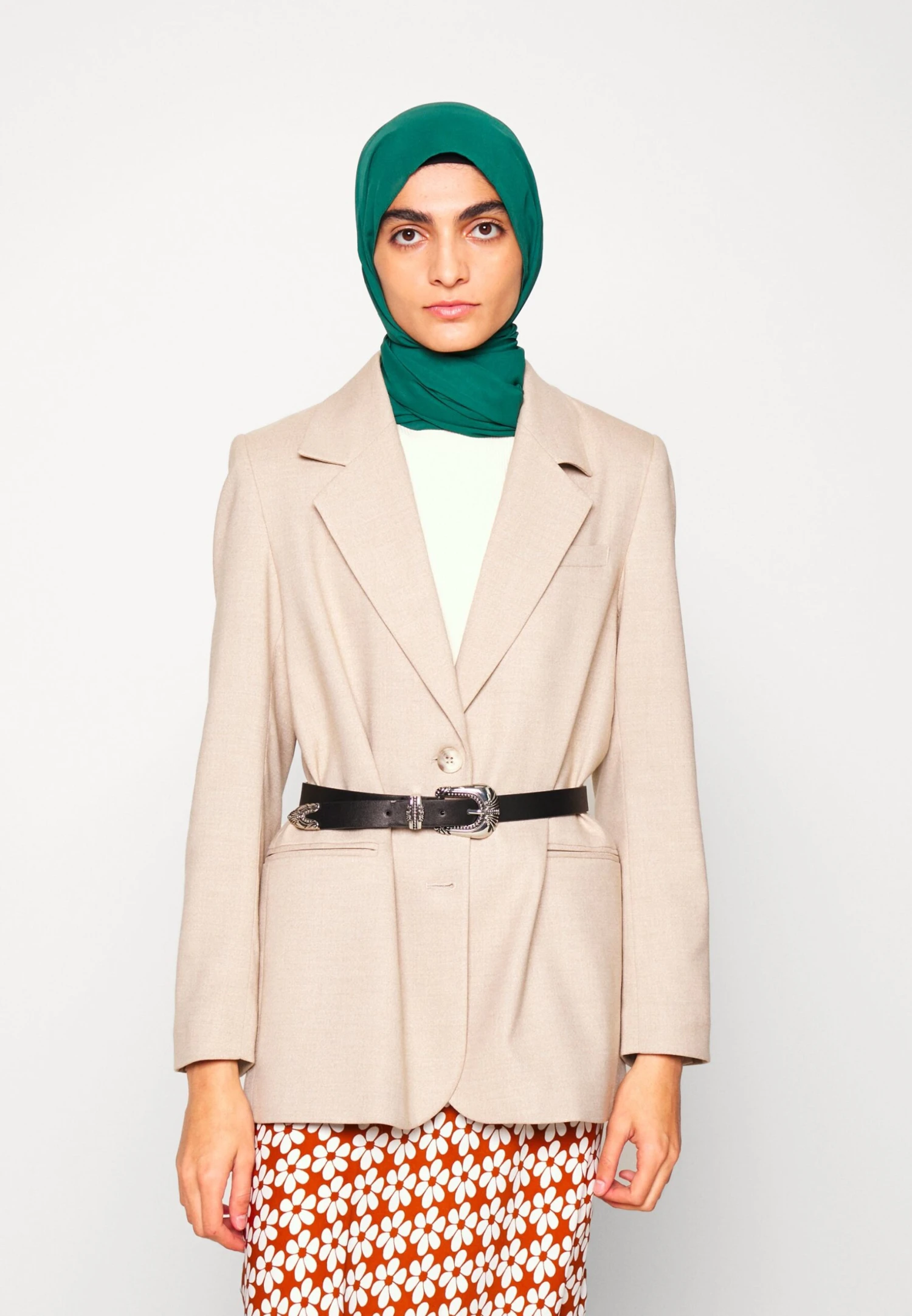 Anna Field 2 Pack - Headscarf - Black/Green 4 Anna Field 2 Pack - Headscarf - Black/Green - Image 4