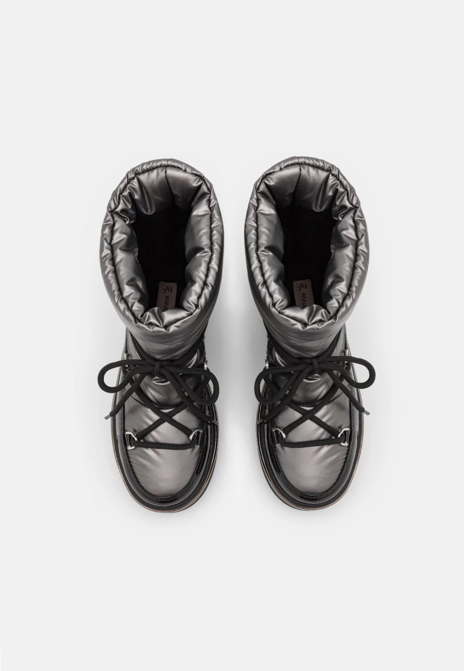 Platform Ankle Boots - Silver 6 Platform Ankle Boots - Silver - Image 6