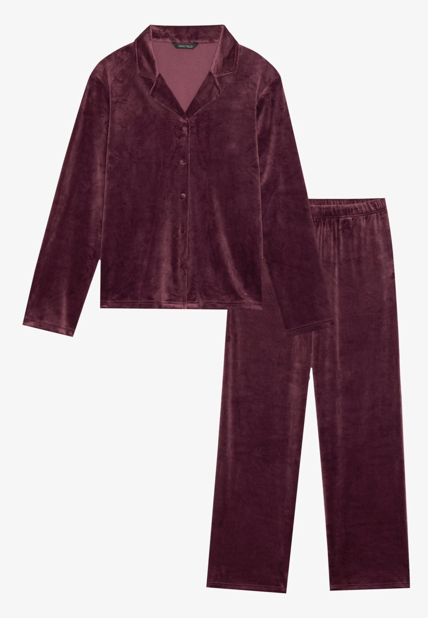 Anna Field SET - Pyjama Set - Bordeaux 2 Anna Field SET - Pyjama Set - Bordeaux - Image 2