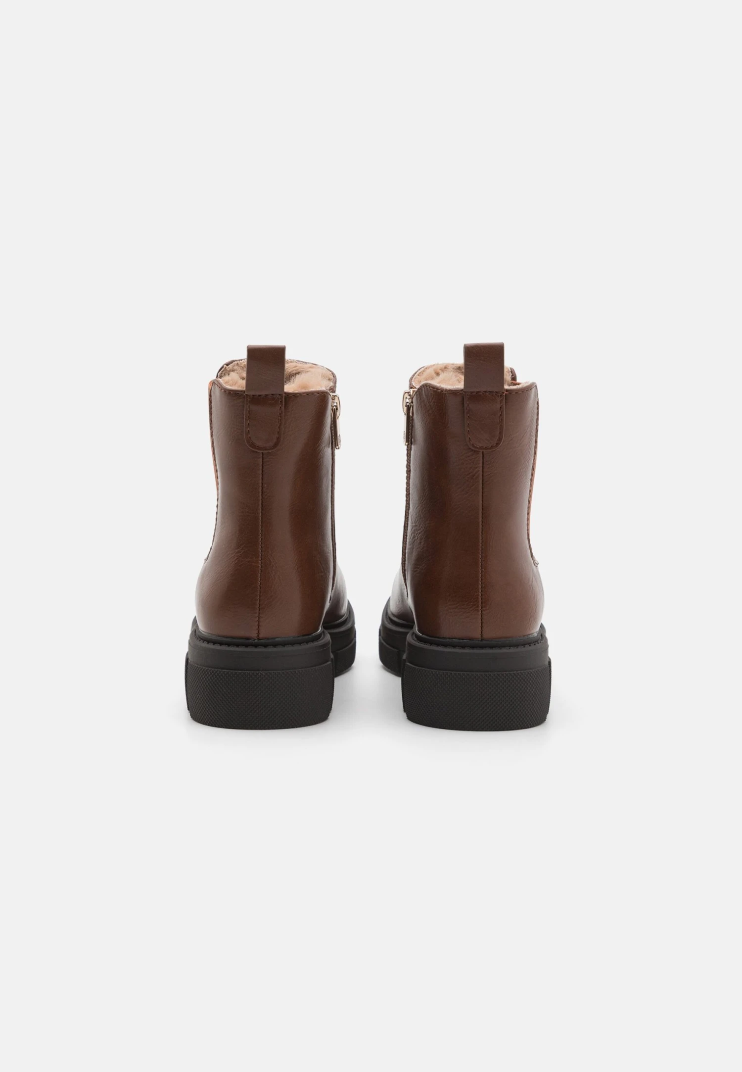 Anna Field Platform Ankle Boots - Cognac 5 Anna Field Platform Ankle Boots - Cognac - Image 5