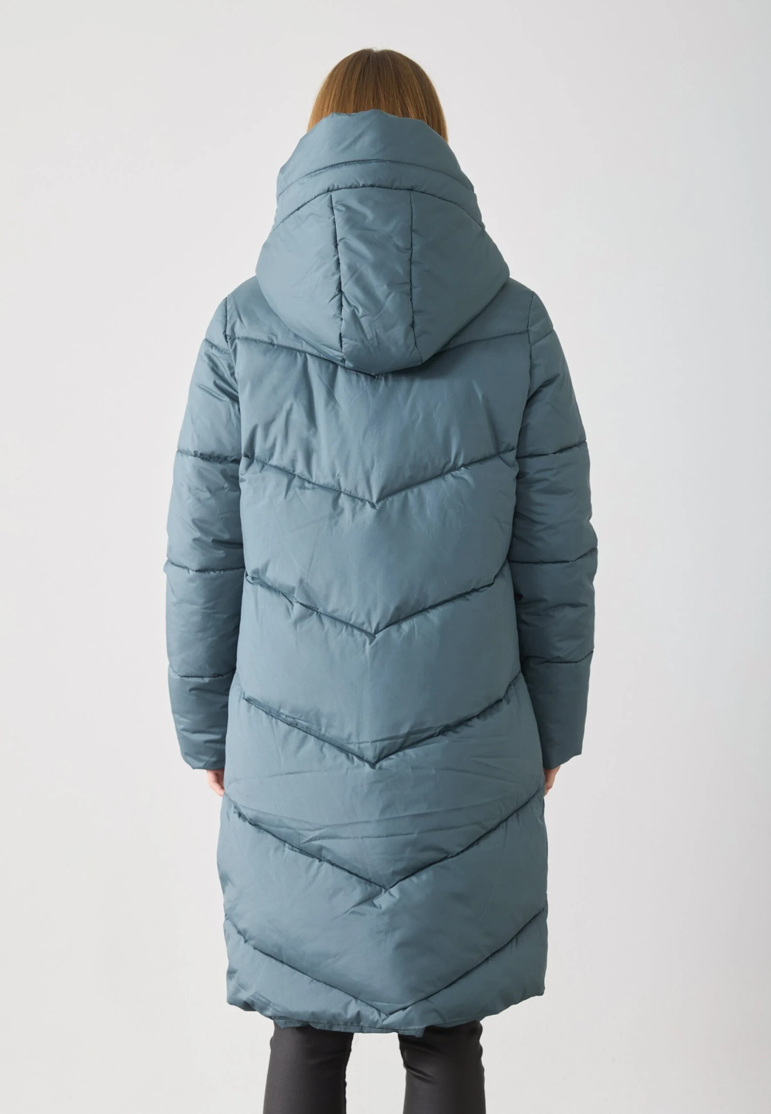 Anna Field CONTRAST - Winter Coat - Light Blue 3 Anna Field CONTRAST - Winter Coat - Light Blue - Image 3