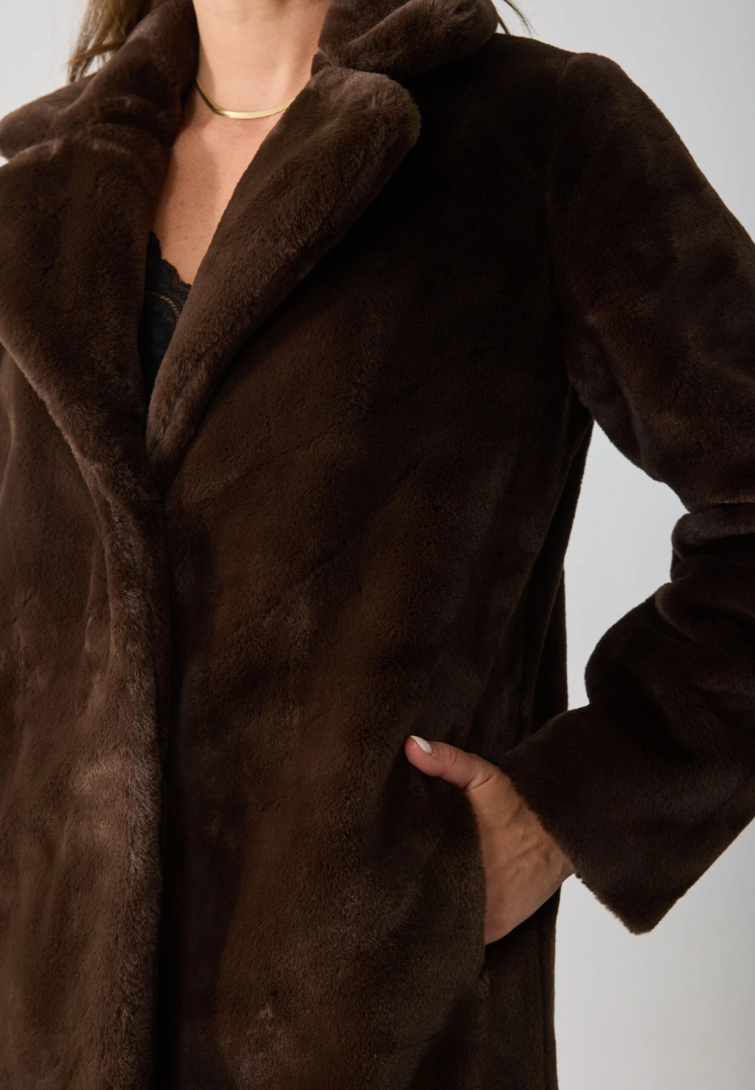 Anna Field Winter Coat - Dark Brown 5 Anna Field Winter Coat - Dark Brown - Image 5