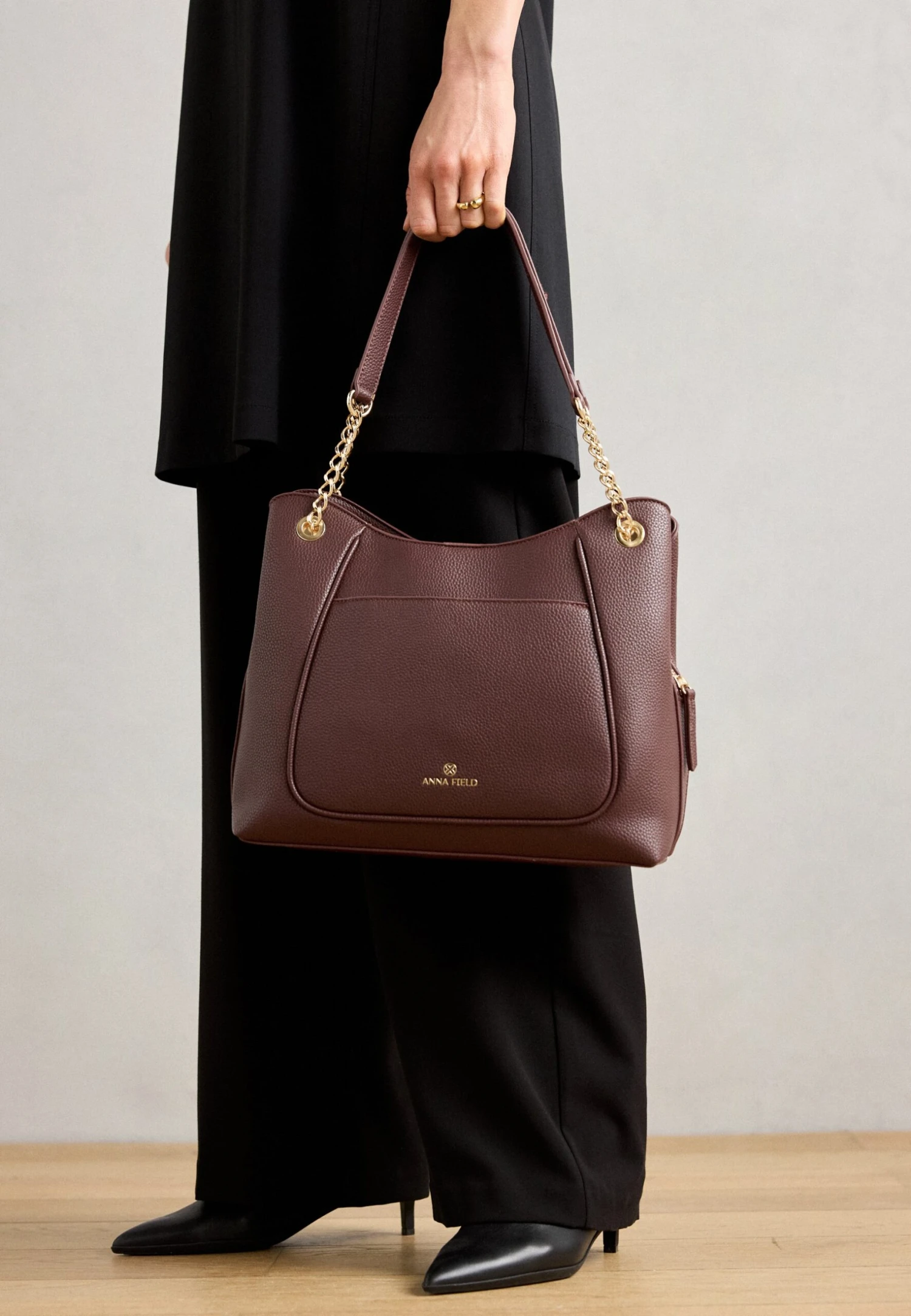 Anna Field Handbag - #8138 Dark Brown 2 Anna Field Handbag - #8138 Dark Brown - Image 2