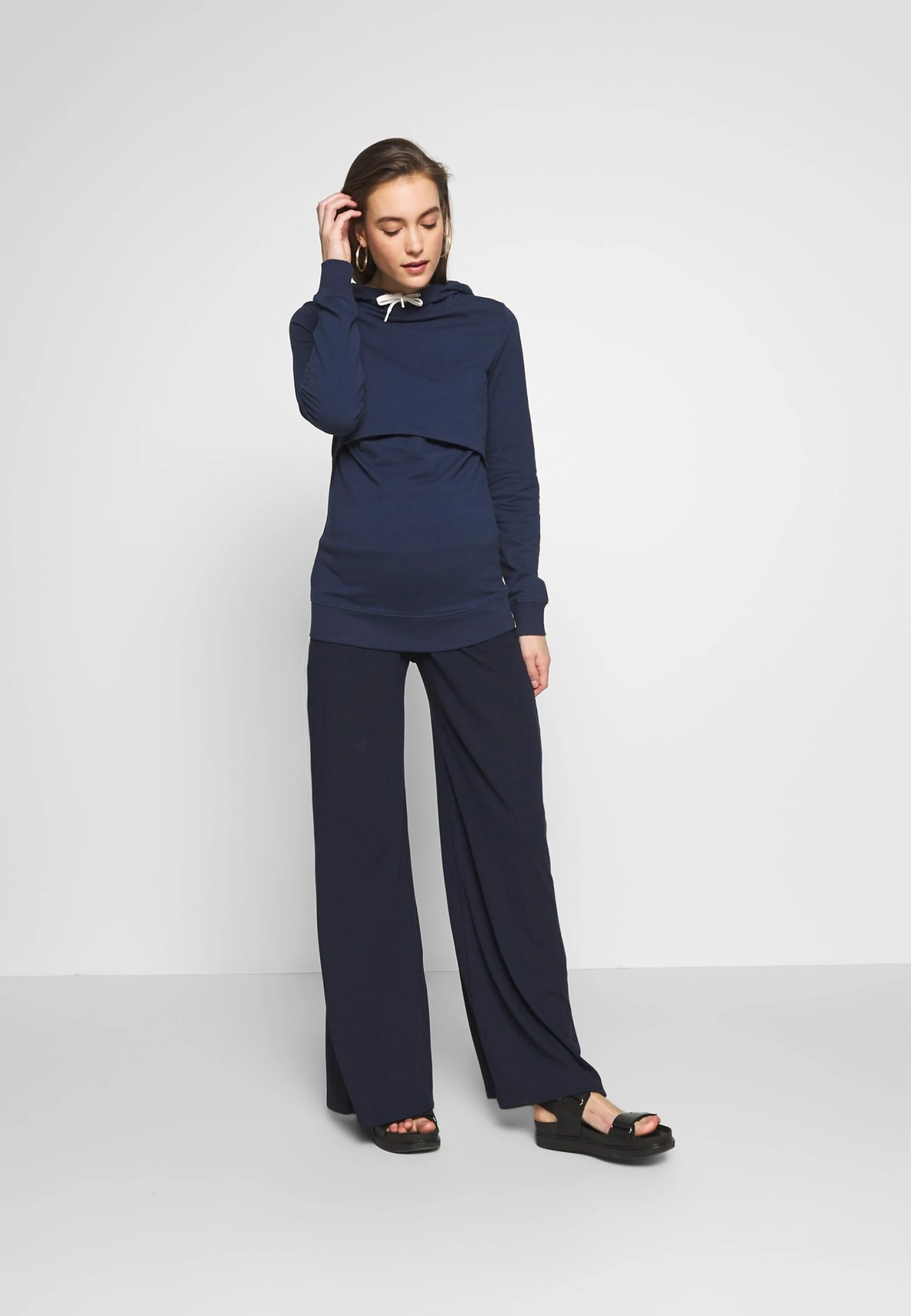 Nursing - Sweatshirt - Hoodie - Peacoat 2 Nursing - Sweatshirt - Hoodie - Peacoat - Image 2