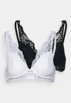 Anna Field 2 Pack - Underwired Bra - Black/White 10 Anna Field 2 Pack - Underwired Bra - Black/White -Fashion cb5628af92a24d64b99f893982454aa3
