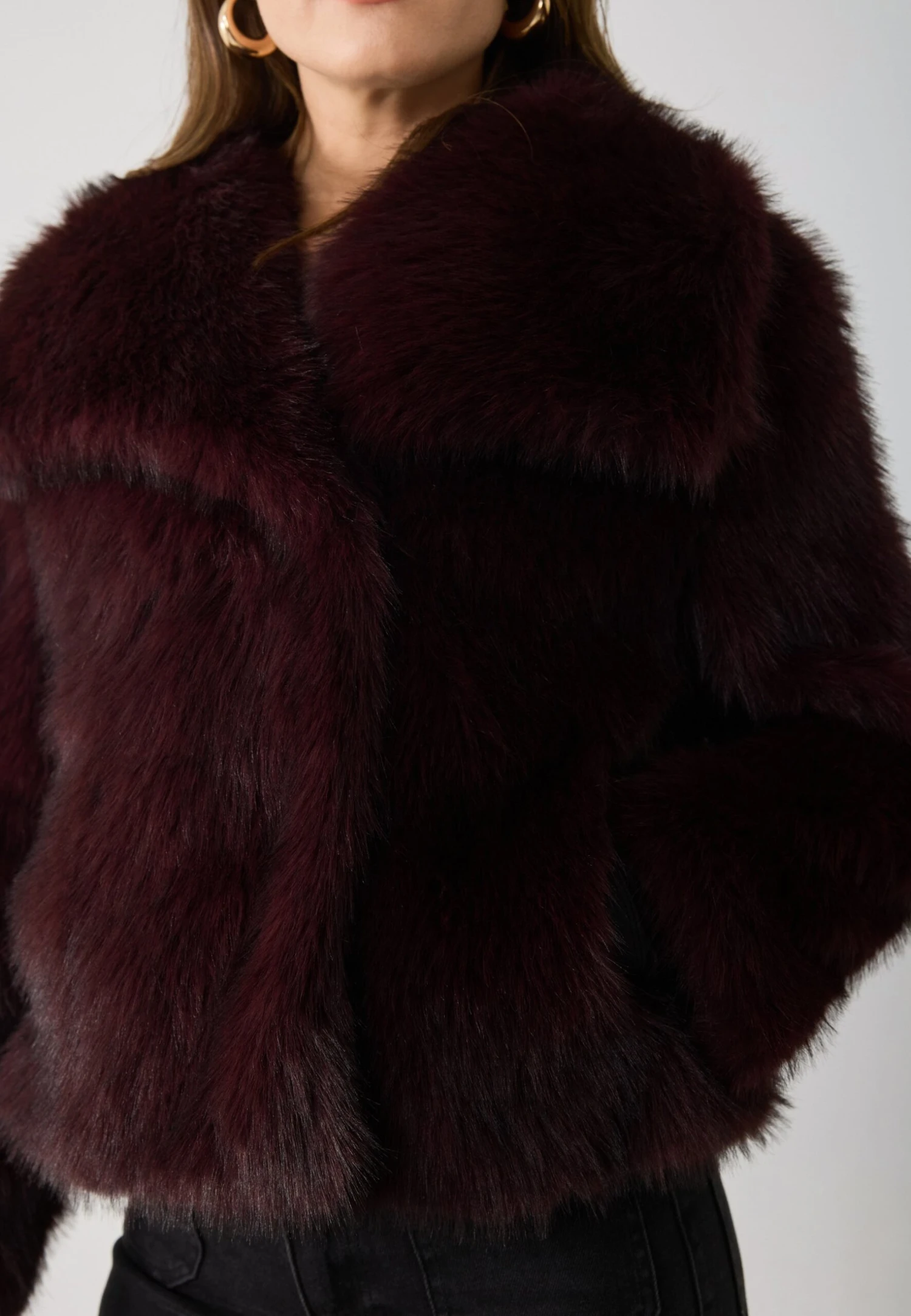 Anna Field Winter Jacket - Bordeaux 5 Anna Field Winter Jacket - Bordeaux - Image 5