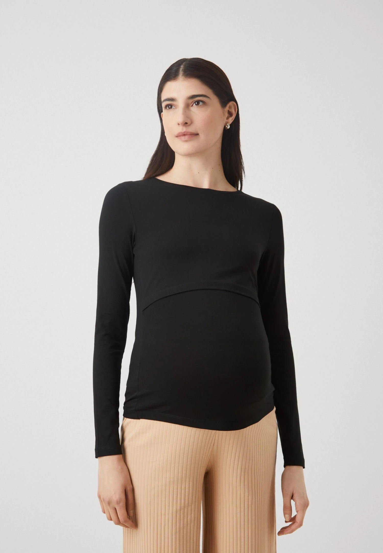 NURSING LONG SLEEVE TOP 2 PACK - Long Sleeved Top - Black/bordeaux 4 NURSING LONG SLEEVE TOP 2 PACK - Long Sleeved Top - Black/bordeaux - Image 4