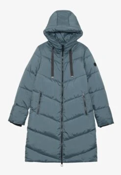 Anna Field CONTRAST - Winter Coat - Stone -Fashion cf6197926aa840f79f90358afd446527 2