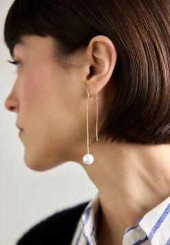 Anna Field 4 PACK - Earrings - Shiny Gold-coloured