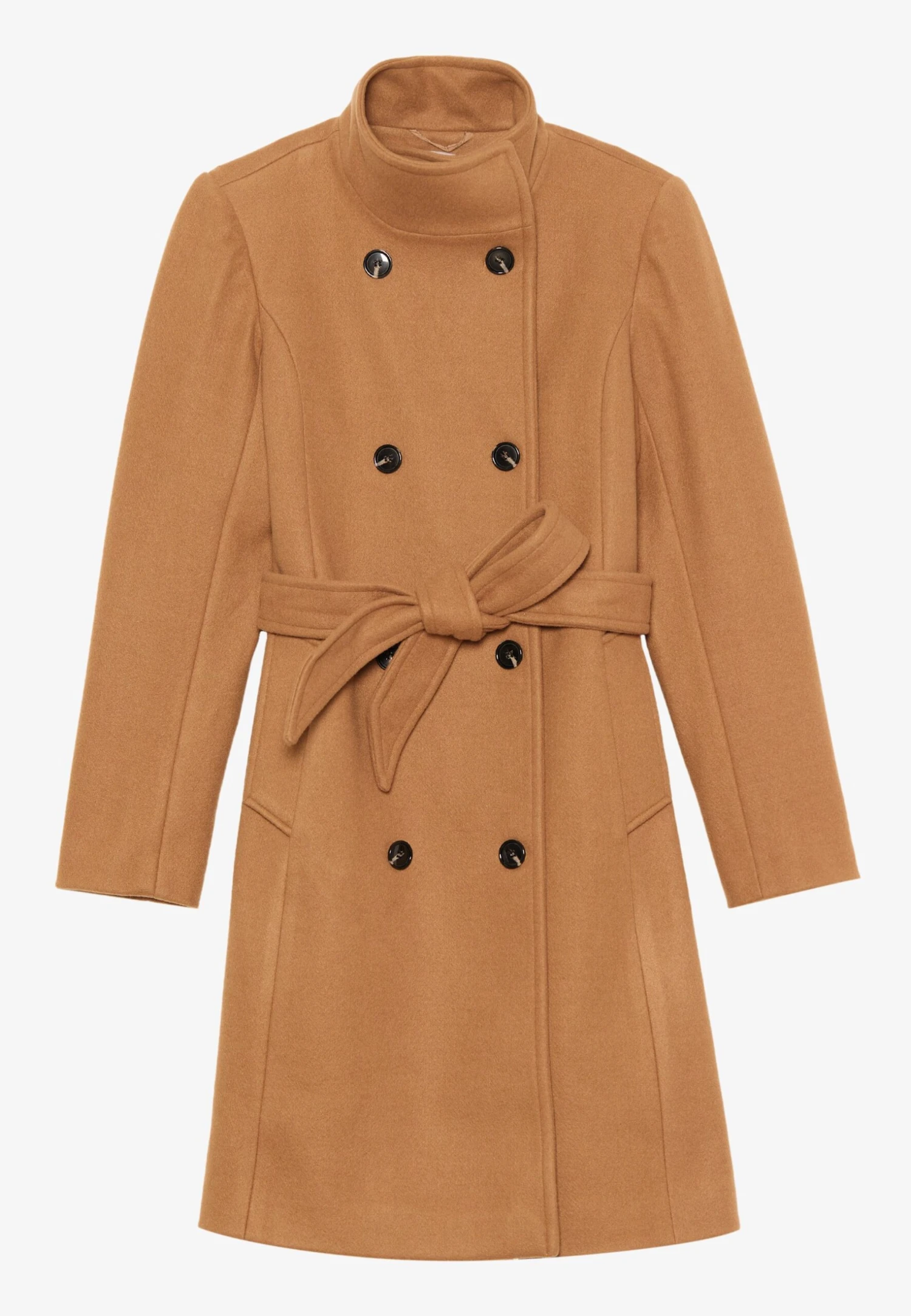 Anna Field Classic Coat - Dark Green 6 Anna Field Classic Coat - Dark Green - Image 6