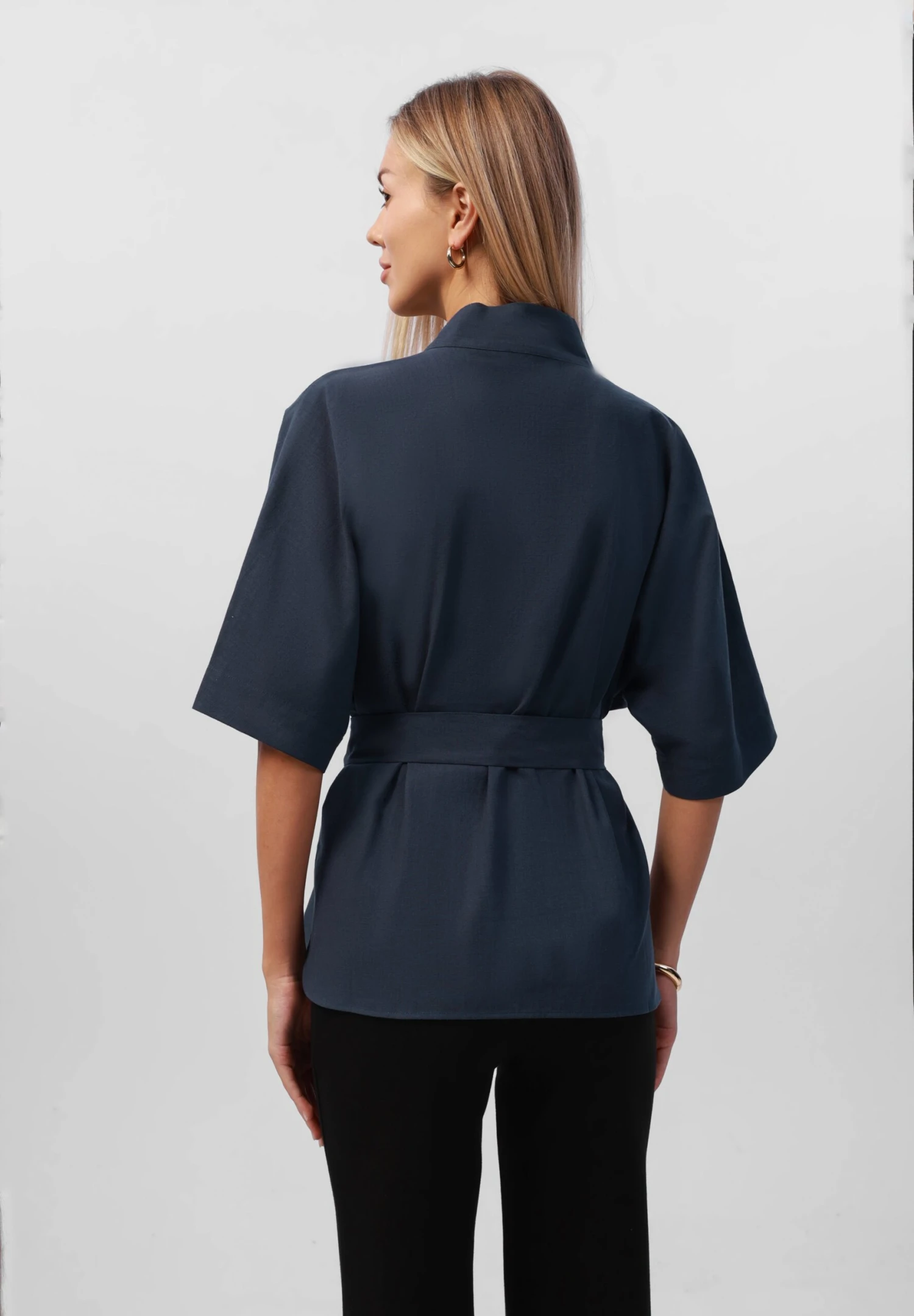 Anna Field Blouse - Navy 3 Anna Field Blouse - Navy - Image 3