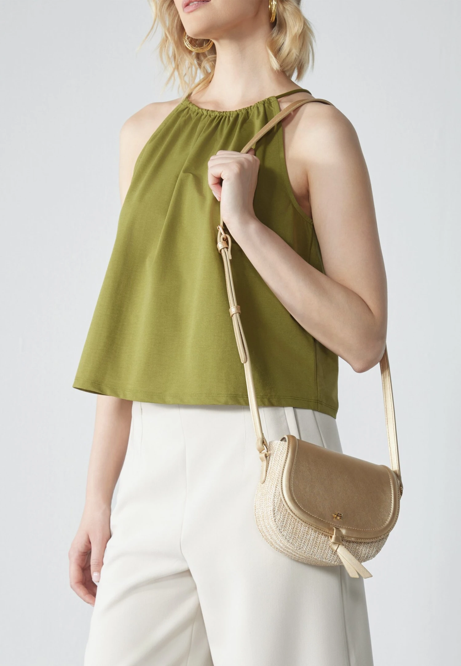 Anna Field Cross Body Bag - Beige/gold-colored 2 Anna Field Cross Body Bag - Beige/gold-colored - Image 2