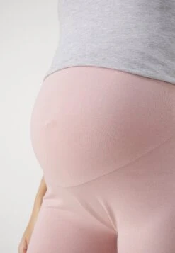 3 PACK - Leggings - Trousers - Black/taupe/light Pink -Fashion d225ff1a2ae34c759545d560743a86ac