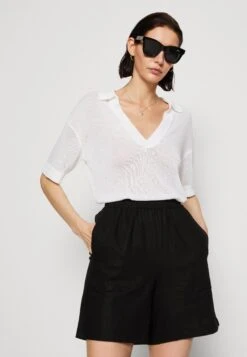 Anna Field Linen Mix - Shorts - Black 9 Anna Field Linen Mix - Shorts - Black -Fashion d3ba71a9d9014256835a8528115de81c