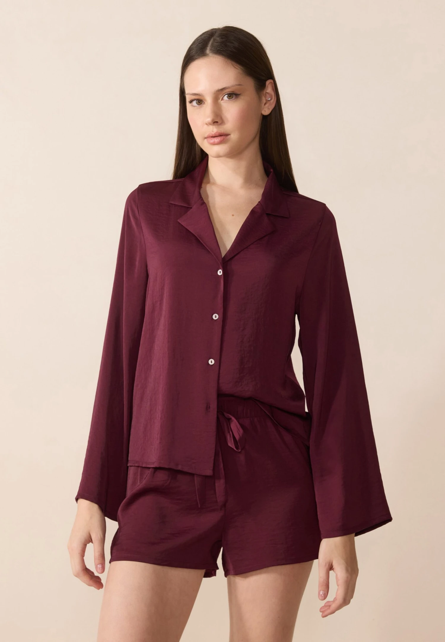 Anna Field SET - Pyjama Set - Berry 1 Anna Field SET - Pyjama Set - Berry