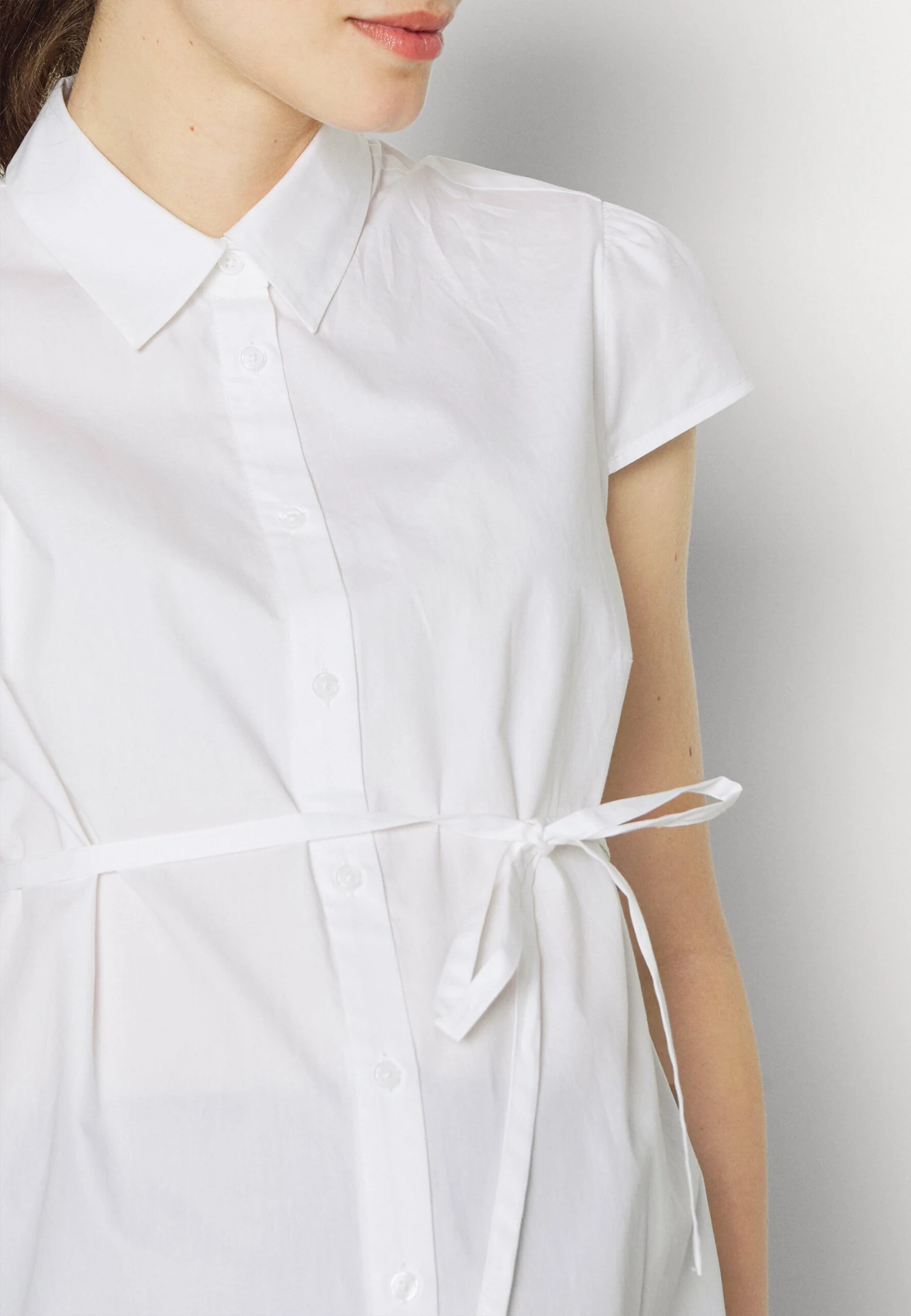 Button-Down Blouse - White 6 Button-Down Blouse - White - Image 6