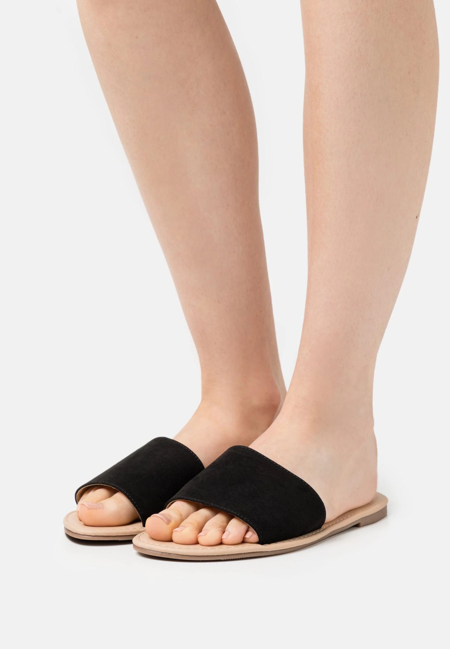 Anna Field 2 Pack - Mules - Black/Cognac 1 Anna Field 2 Pack - Mules - Black/Cognac