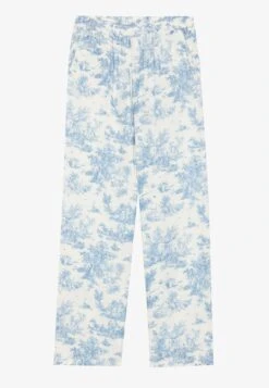 Anna Field SOFT MUSLIN COTTON PRINTED SET - Pyjama Set - White/blue 13 Anna Field SOFT MUSLIN COTTON PRINTED SET - Pyjama Set - White/blue -Fashion d911061a75334d368dfab2476620f6cf