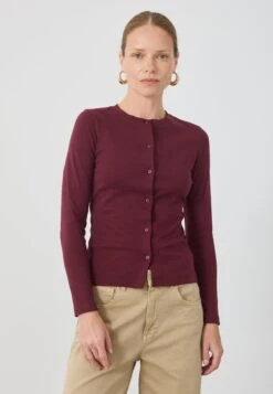 Anna Field Cardigan - Bordeaux