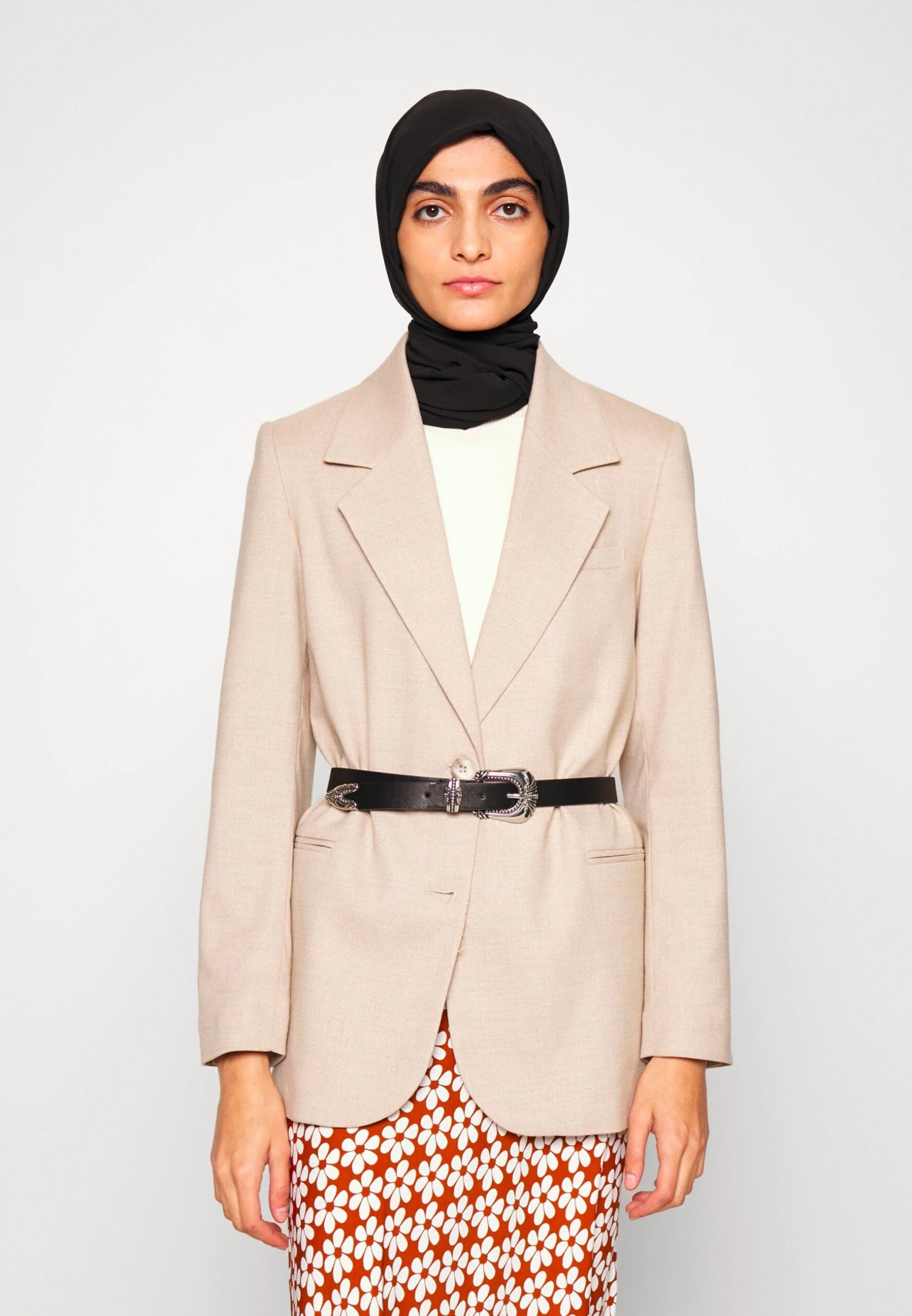 Anna Field 2 Pack - Headscarf - Black/Green 1 Anna Field 2 Pack - Headscarf - Black/Green