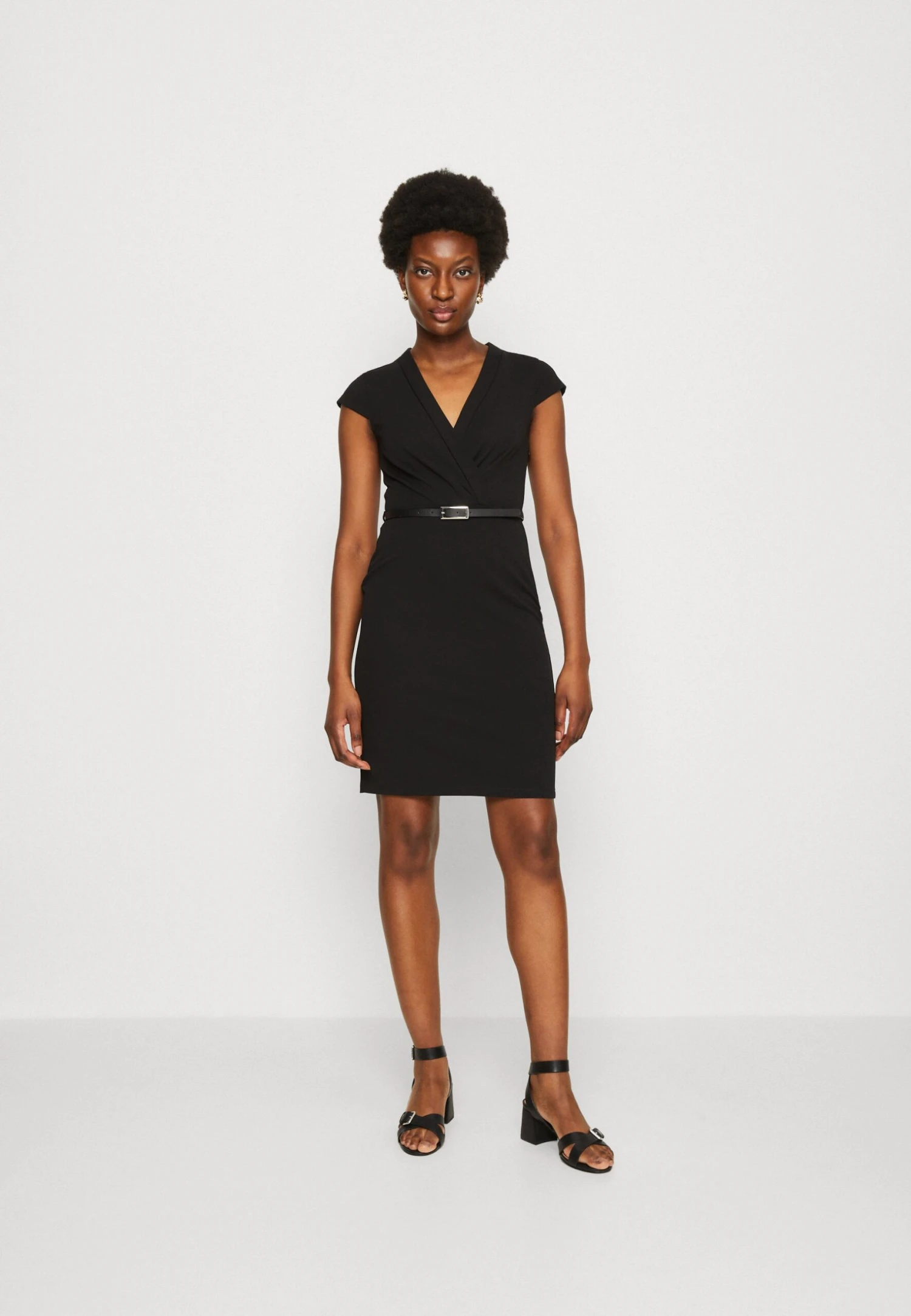 Anna Field Shift Dress - Black 3 Anna Field Shift Dress - Black - Image 3