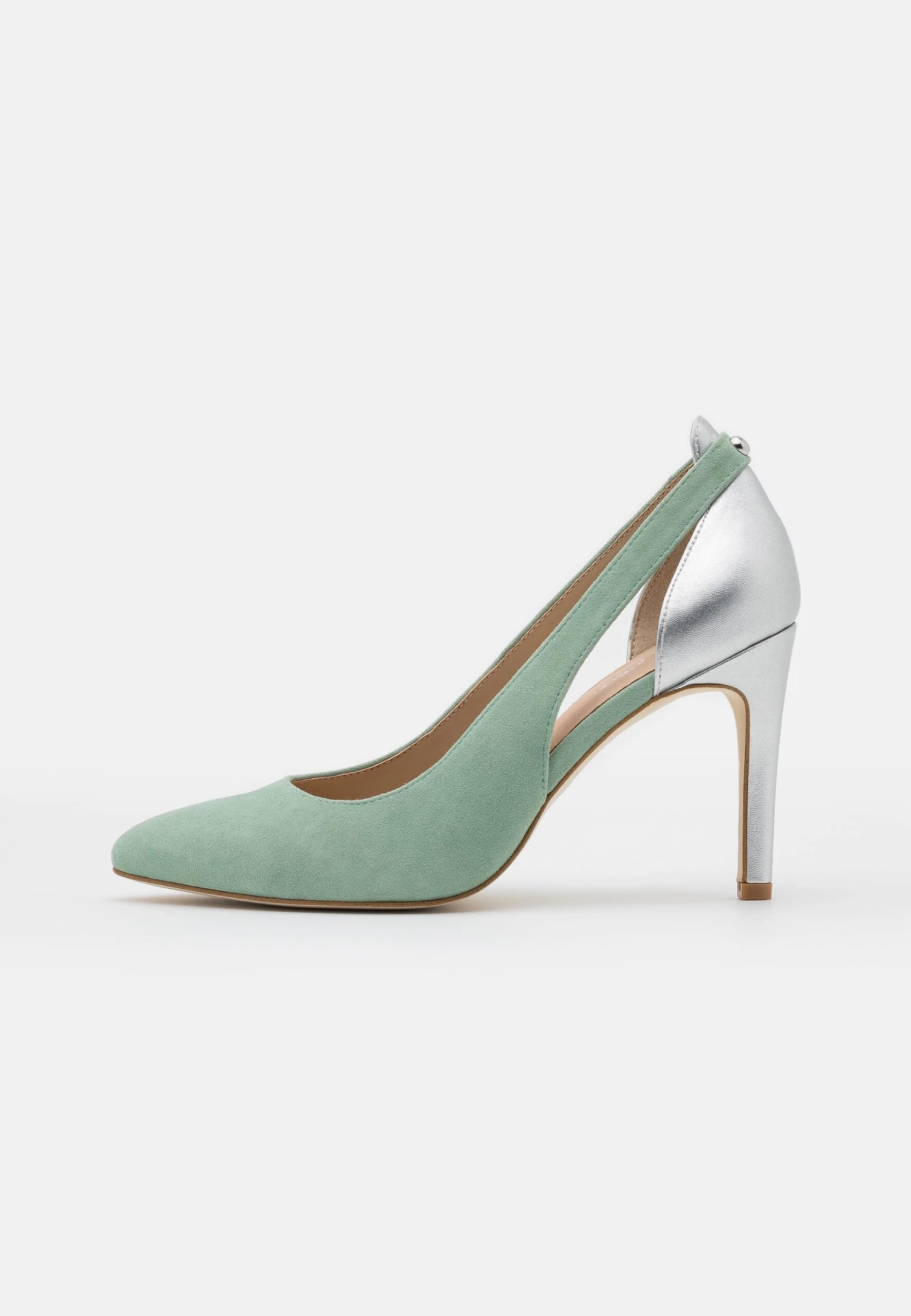 Anna Field Leather - High Heels - Mint/Silver 2 Anna Field Leather - High Heels - Mint/Silver - Image 2