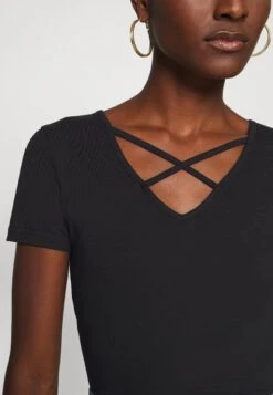 Anna Field Print T-Shirt - Black 13 Anna Field Print T-Shirt - Black -Fashion db9314d3f50a47448ea439ca4e1cfaaf