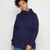 Zip-Up Sweatshirt - Dark Blue