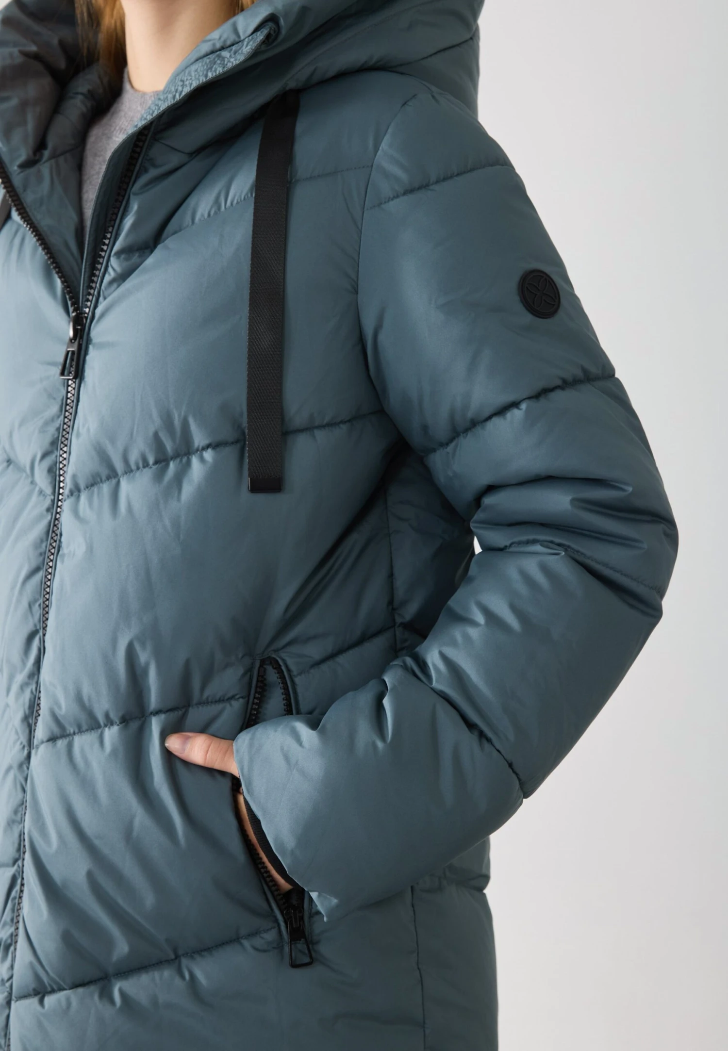 Anna Field CONTRAST - Winter Coat - Light Blue 5 Anna Field CONTRAST - Winter Coat - Light Blue - Image 5