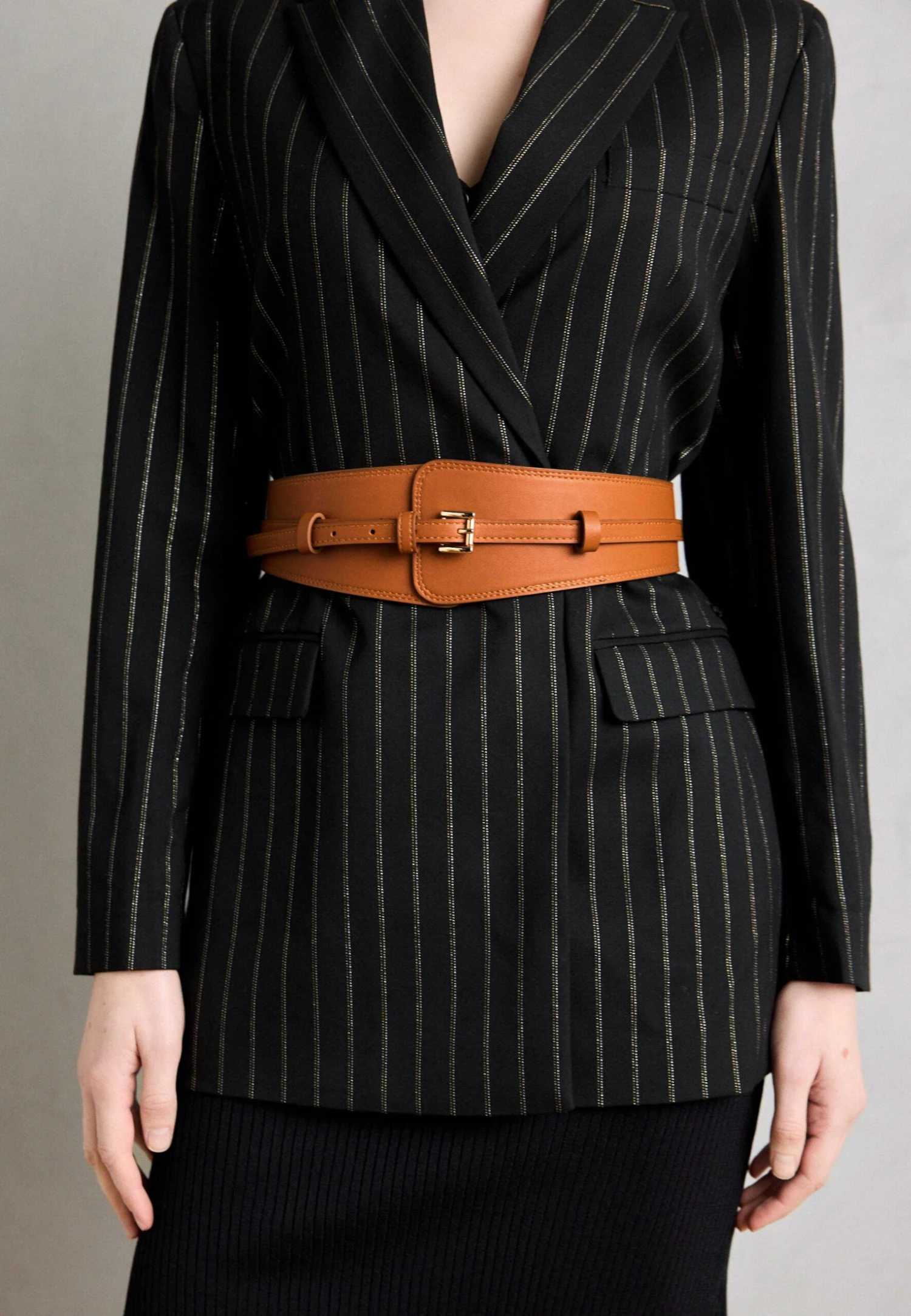 Anna Field LEATHER - Waist Belt - Black 6 Anna Field LEATHER - Waist Belt - Black - Image 6