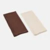 Anna Field 2 PACK - Headscarf - Off-white/brown