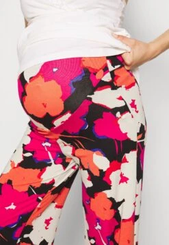 Trousers - Black/Pink/Orange -Fashion e2517240be17457a8445a9913fc4da4a